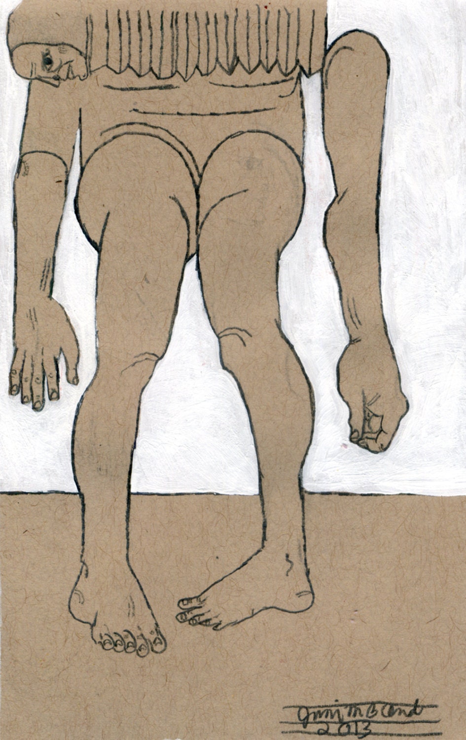 Clockwork Parts (original drawing, 2013)