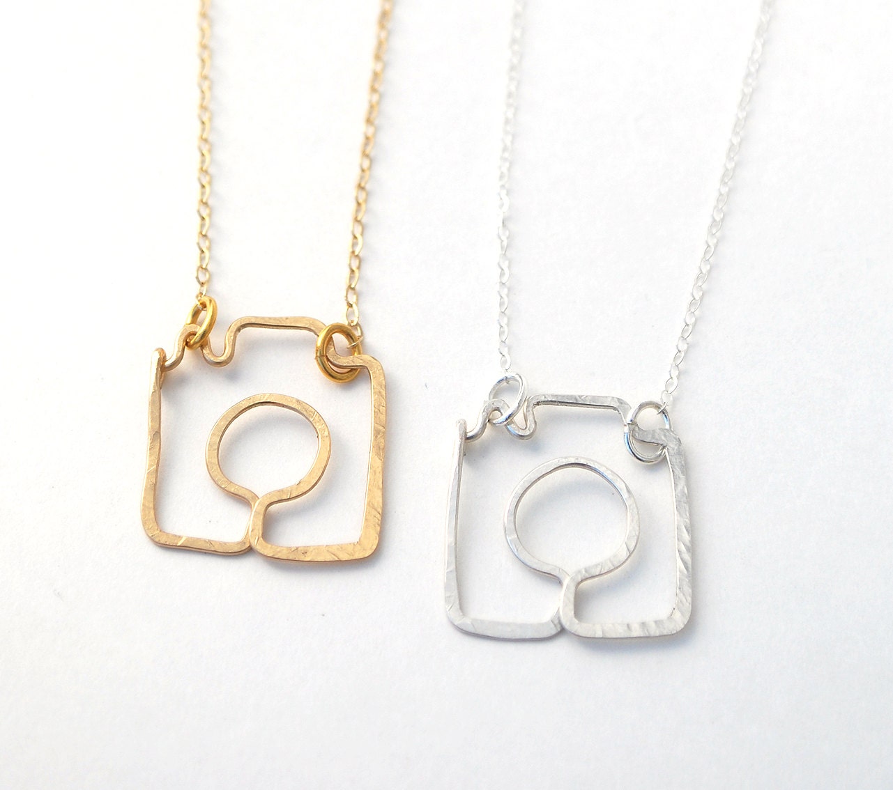shoot me camera necklace gold filled or sterling silver