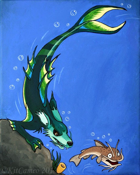 Salty Seadog Art Print