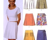 Summer Skort Pattern 6 skorts made easy sewing pattern Simplicity 5173 Sz 12 to 16