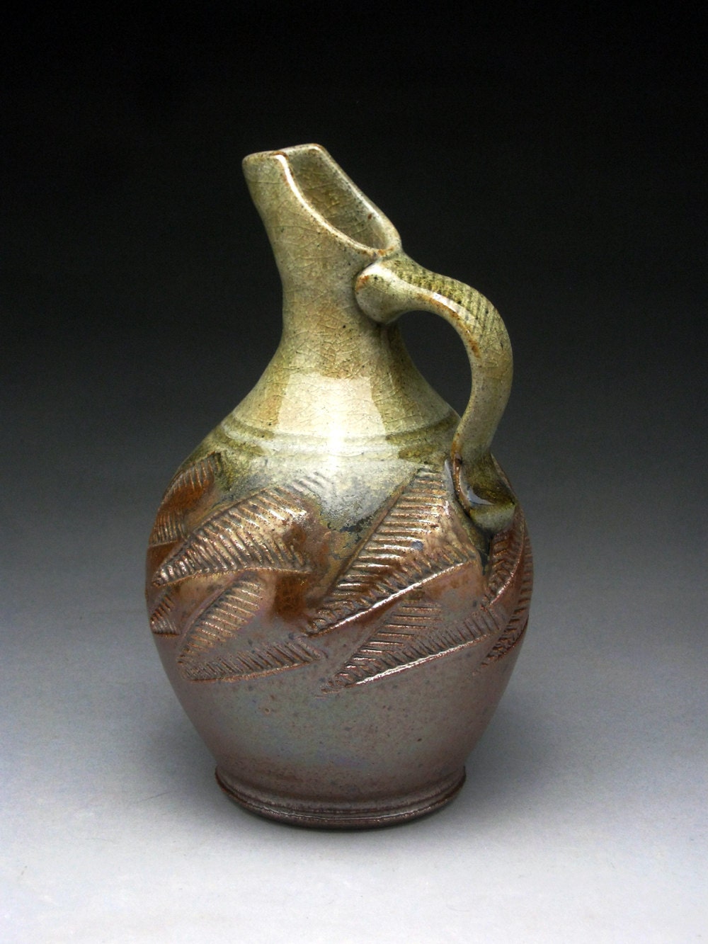 Woodfired Salt Glazed Cruet