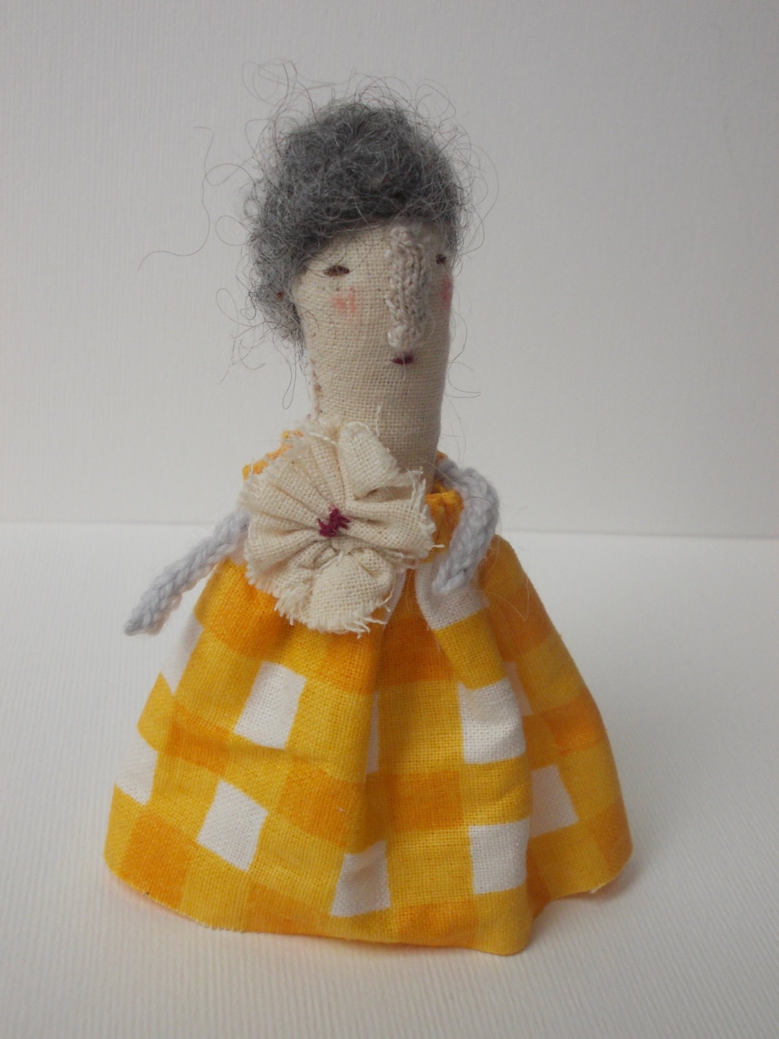 Little Primrose - a folk art doll