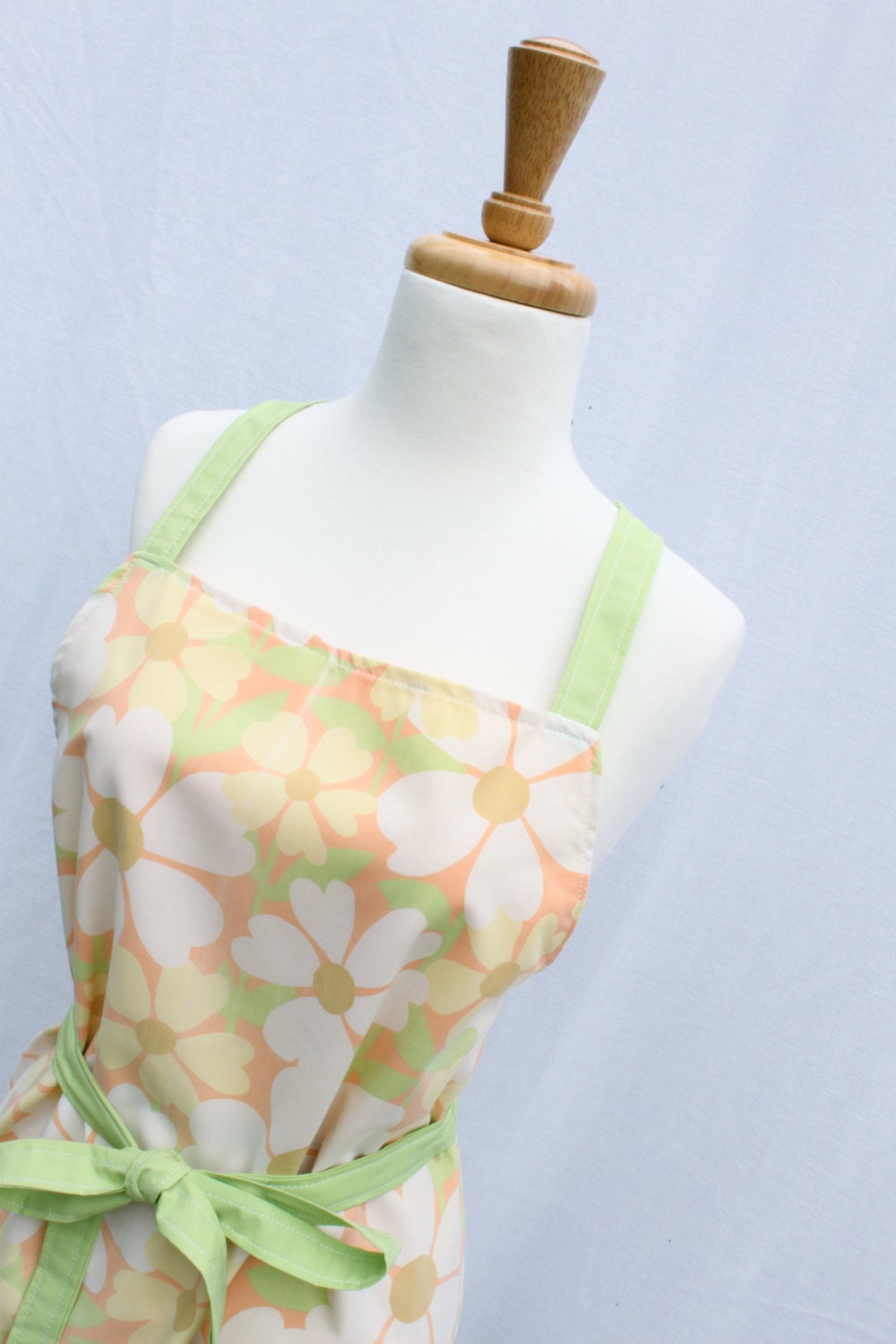 Tangerine Flower Fun PillowCase Apron