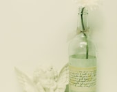 SALE,Vase,Table Decoration,Pastel Wedding,Summer Wedding,Whimsical Wedding,Flower Bottle,Flower Vase,Glass Bottle