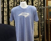Men's Light Blue North Carolina HOME T- Shirt