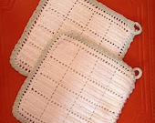 Vintage Crotcheted Potholders