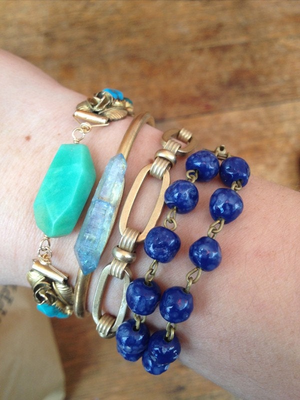 Ragged Island Quartz Cuff