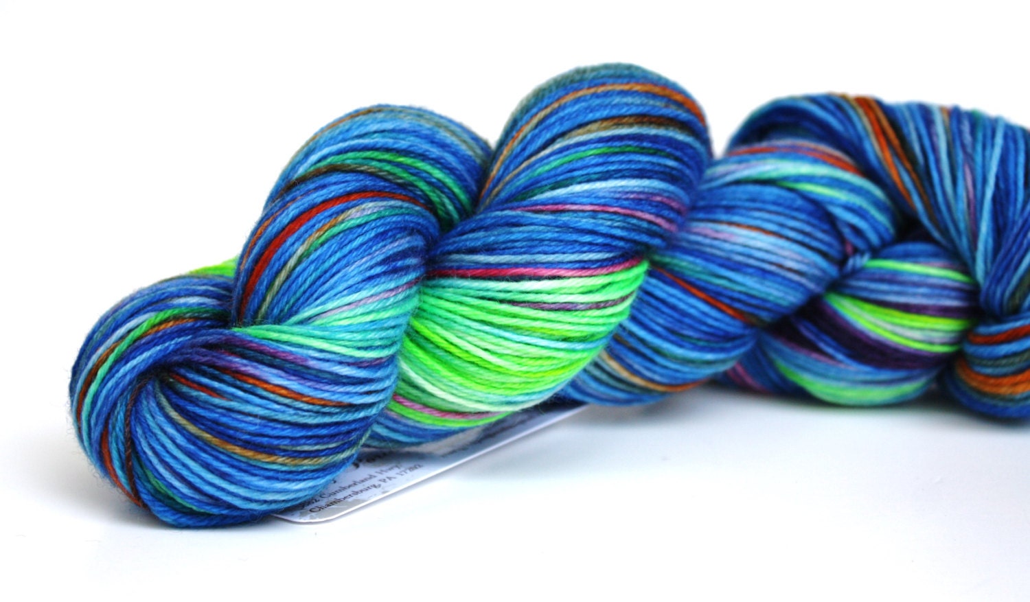 May Flowers--hand dyed sock weight yarn, merino, cashmere, nylon (435yds/100gm)