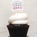 Congrats Grad 2013 Cupcake Toppers