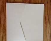 Ecru Linen Envelopments  5 x 5 Pocket Card QTY 50