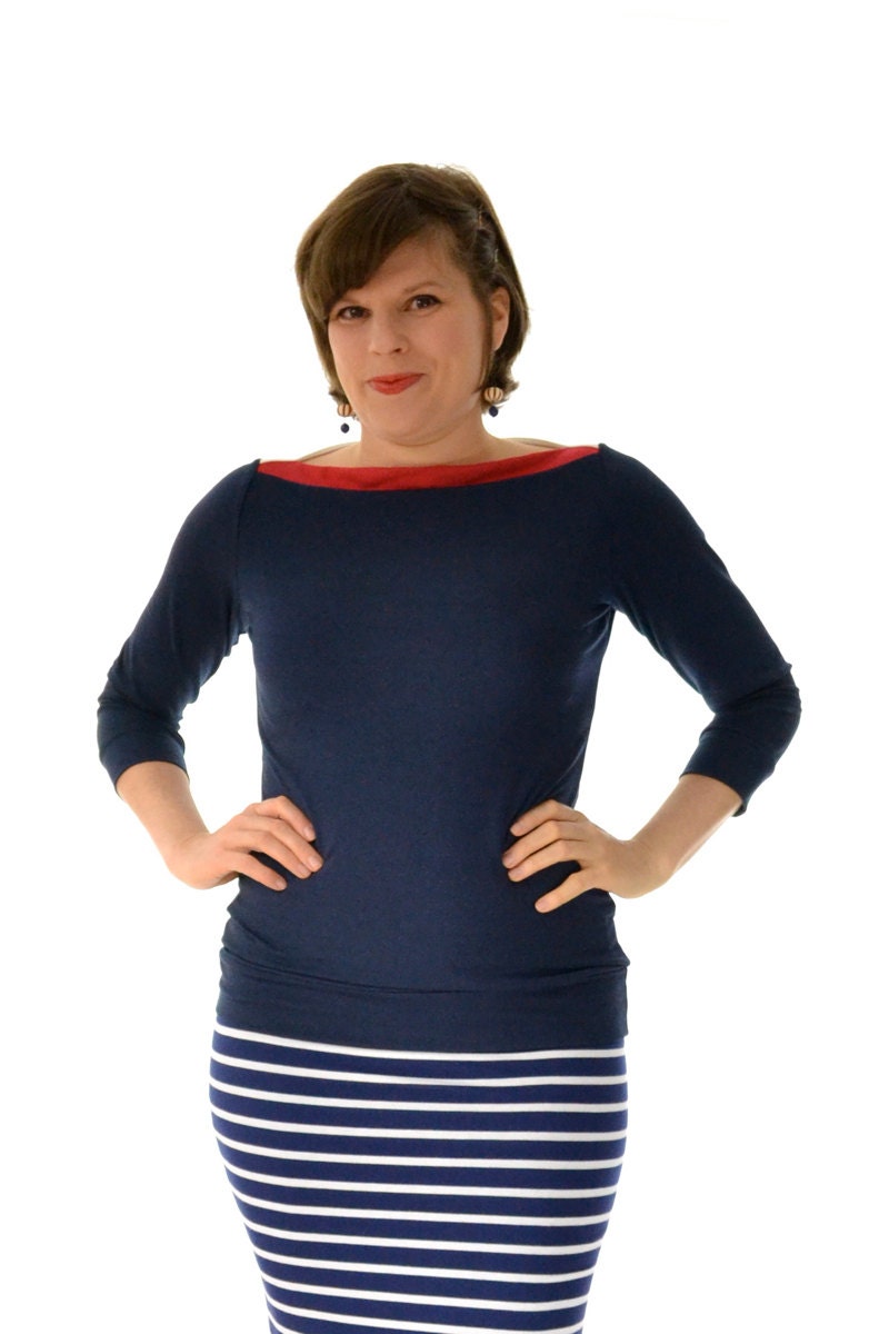 Love Letter Top in Bamboo - Made To Measure