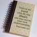 Trust in the Lord Proverbs 3:5 Journal Handmade from Recycled Readers Digest Book