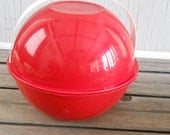 Vintage Ingrid Mod Red Ball Picnic Set
