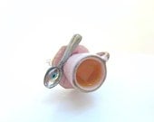Pink Tea Cup Ring