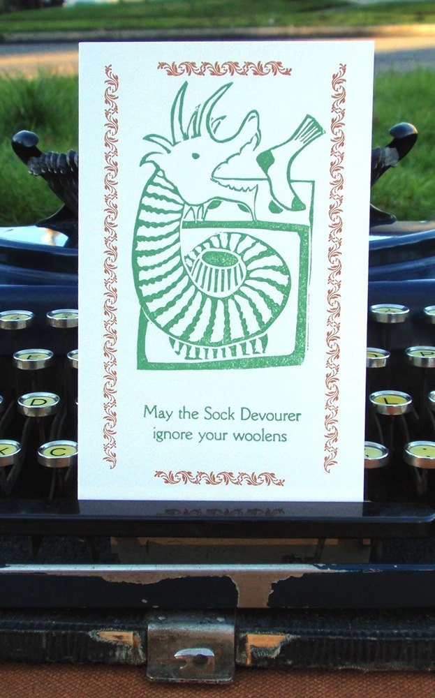 Laundry Beast Card