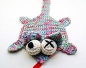 Crochet Splat Splat Cat Coaster Amigurumi Plush PDF Digital Download Pattern