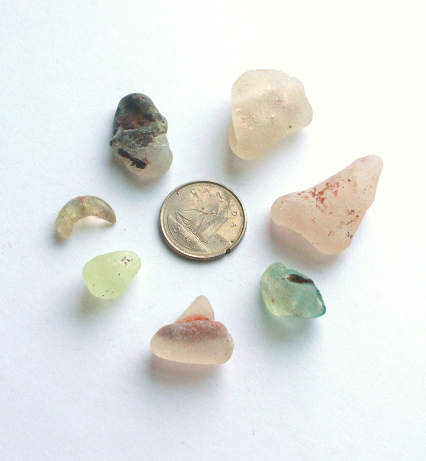 Genuine Bonfire Sea Glass, Beach Found Jewelry Supply Lot, Turquoise Slag, Beach Melt