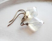 Gemstone Earrings - Lemonade - Pineapple Quartz Earrings