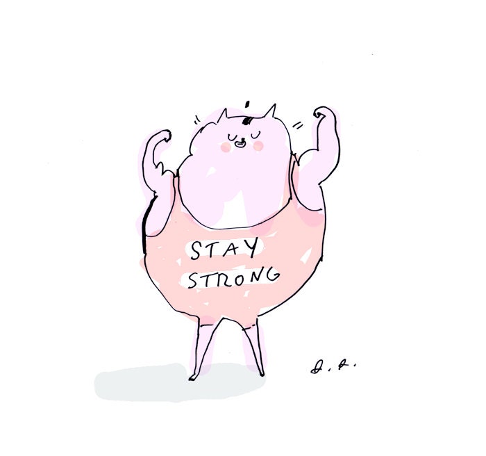 Stay Strong- Fine Art Print