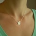 Apple Necklace - Rose Gold Filled, 14k Gold Filled or Sterling Silver