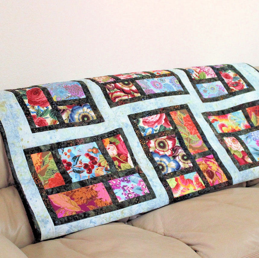 Philip Jacobs Modern Lap Quilt - View From My Window