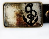 Nautical Belt Buckle Anchor FREE SHIPPING