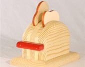 Toy Kitchen Play Food Toaster and 2 Toast