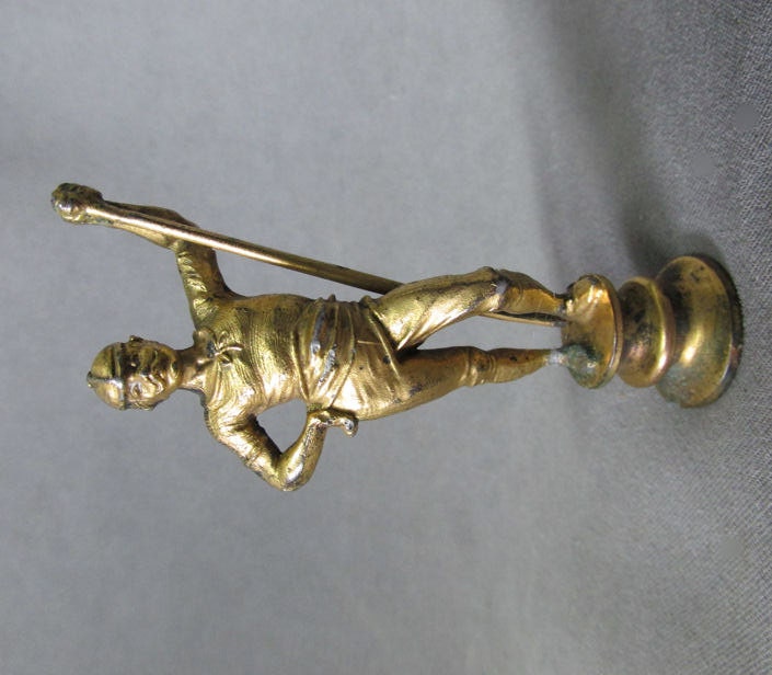 19thC Victorian Wax Letter Seal of a Soldier or Gondolier