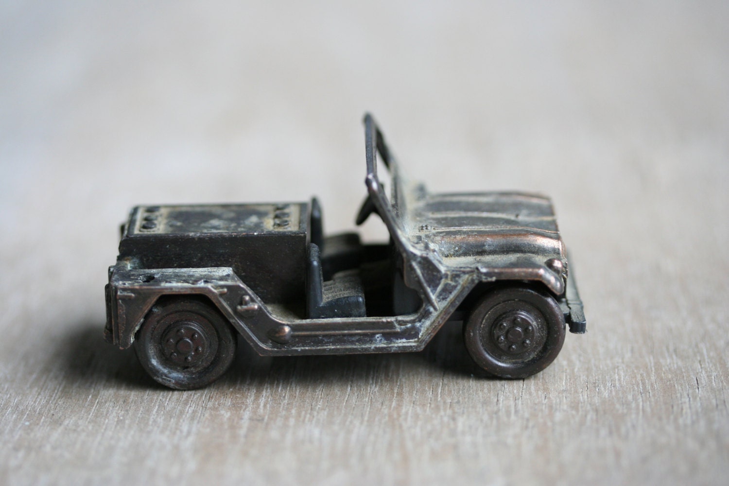 A Sharp Turn - Vintage Pencil Sharpener - Metal - Toy - Jeep - Military - - Birdnestsandpaper A Sharp Turn - Vintage Pencil Sharpener - Metal - Toy - Jeep - Military - - Birdnestsandpaper