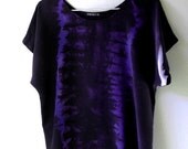 Tie Dye Shibori Silk Top