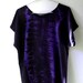 Tie Dye Shibori Silk Top