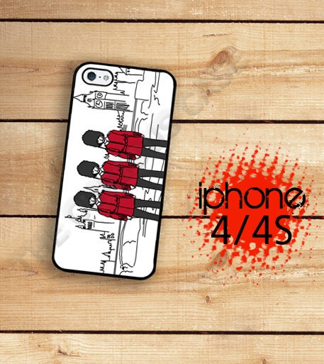 iPhone 4S Case London Guards  /Hard Case For iPhone 4 and iPhone 4S Big Ben London Icon  Rubber Trim