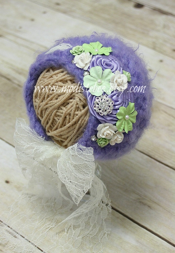 Bouquet Bonnet... Photography Prop