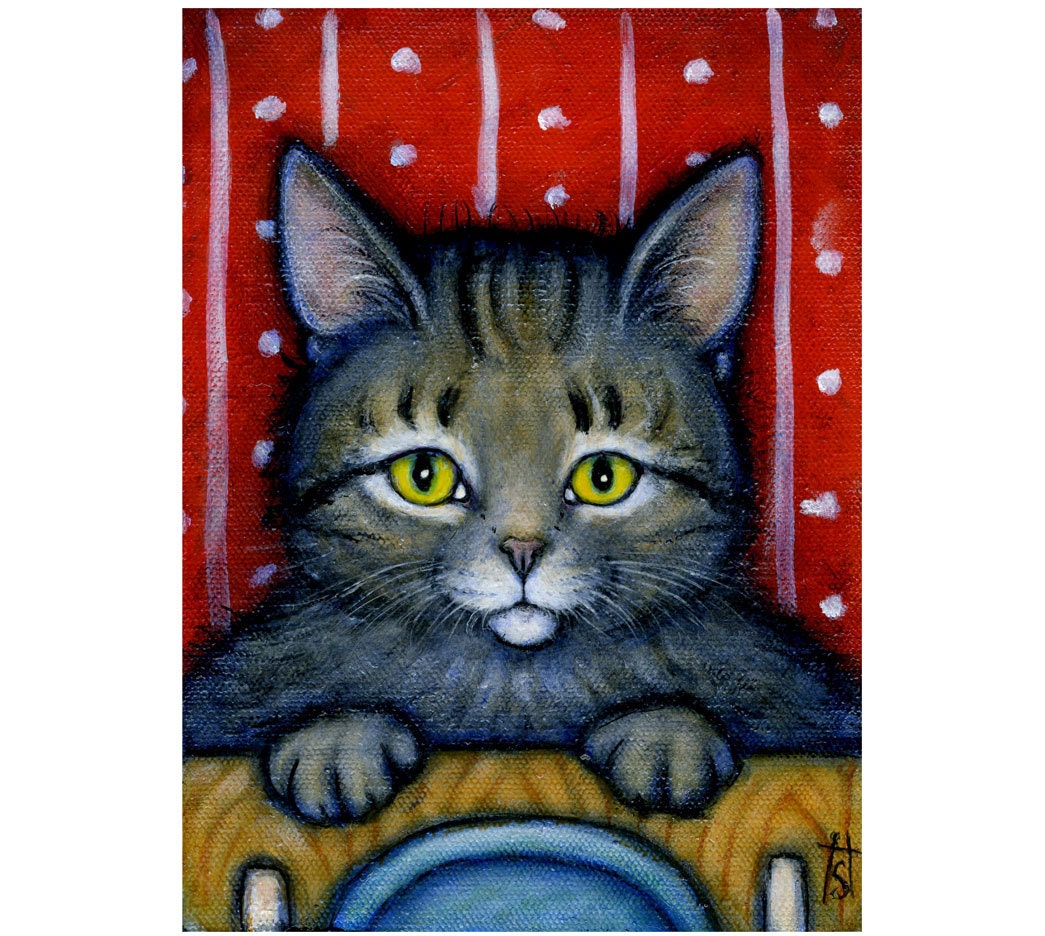 SALE   An Unexpected Guest.  8 x 10 print