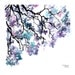 Meet me under the jacaranda tree, print from original watercolor study by Jessica Durrant