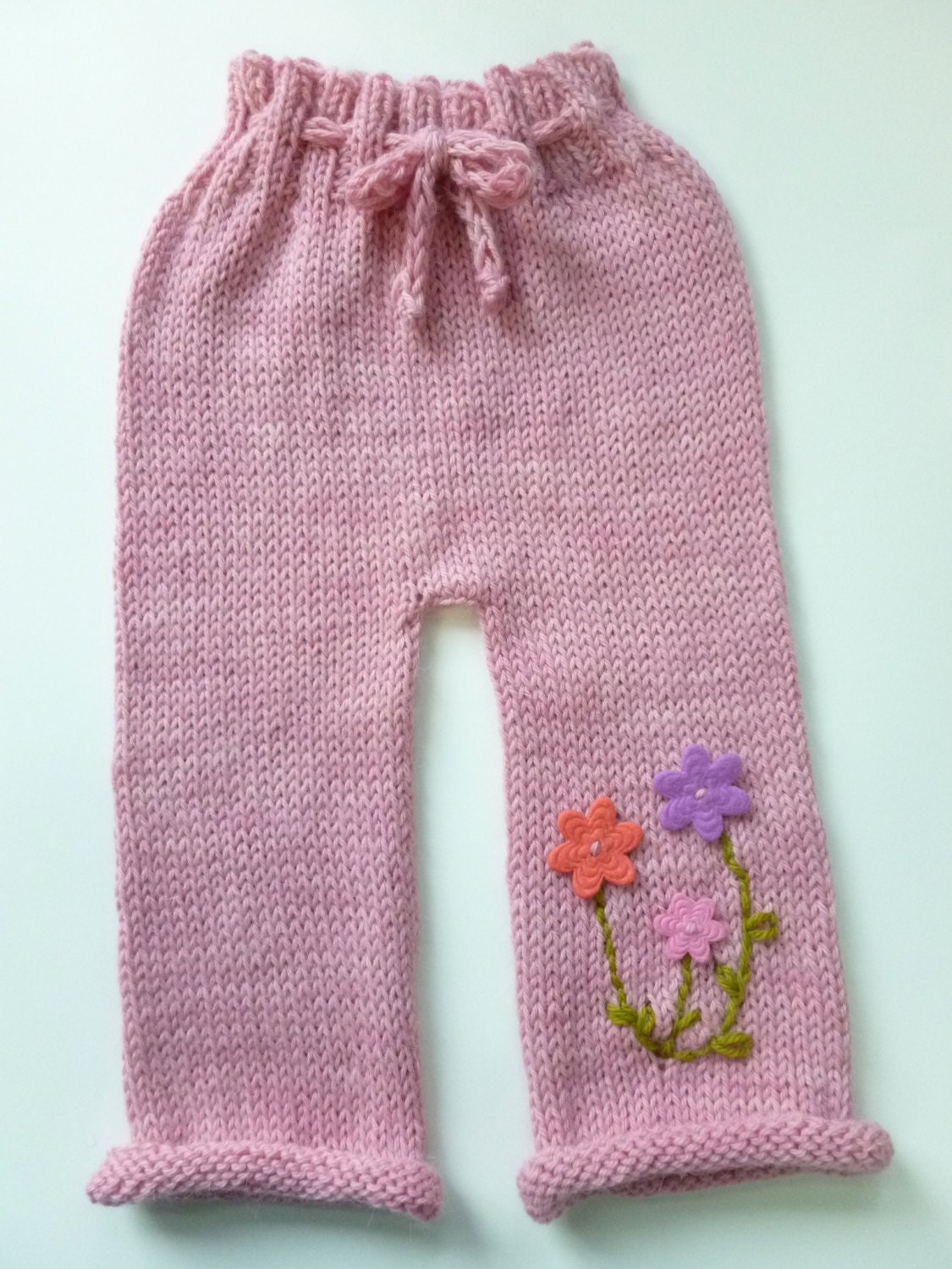 Soaker pants Hand knit wool baby pants ready to ship