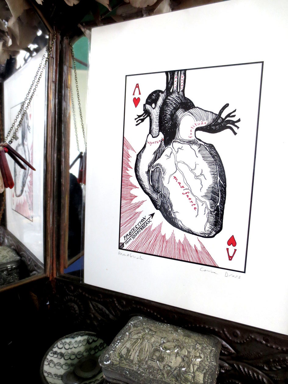 Heartbreak - Portable Fortitude Print 8.5x11