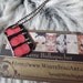 Three Wise Devils - Dog tag NECKLACE pendant fairy goth devil demon hear see speak no evil