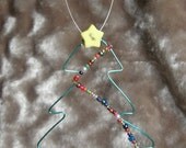 Christmas tree decoration bead wire Christmas tree decoration wire decoration Christmas ornament - tree ornament multicolored