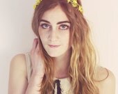 Yellow Lily Garden Crown