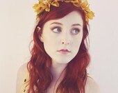 Pumpkin Spice Flower Crown