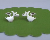 Dragon Stud Earrings sterling silver Gift Girl Kids Mom Cute sweet post earrings Jewelry mom  for her spring