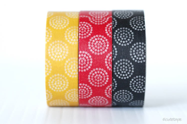 Circle Dots Washi Tape Chugoku