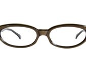 Brown and Black Vintage Cat Eye Glasses by Indo