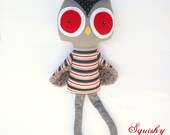 Zac  the Large Plush Owl Doll Toy