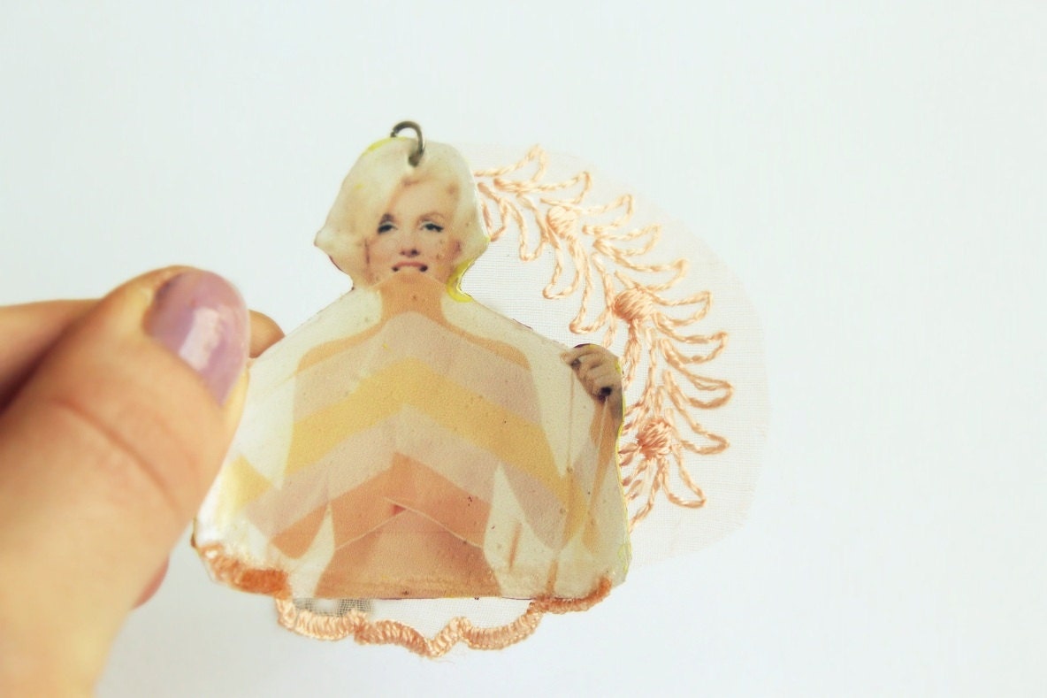Marilyn Monroe Movie Star Bert Stern Photo Necklace
