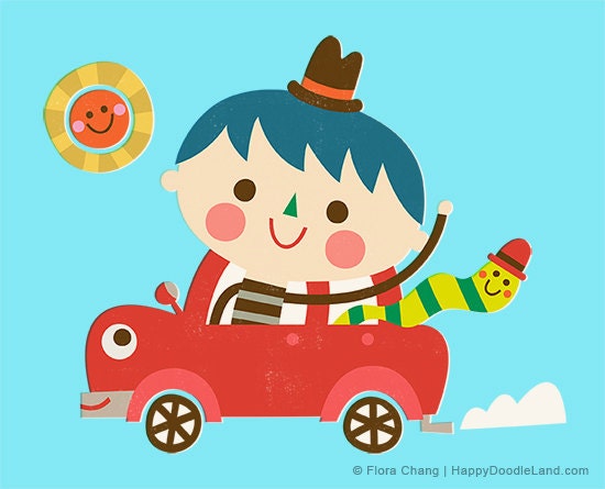 Car Ride - Print