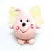 ANGEL PARKER with WINGS - Polymer Clay Character Figurine