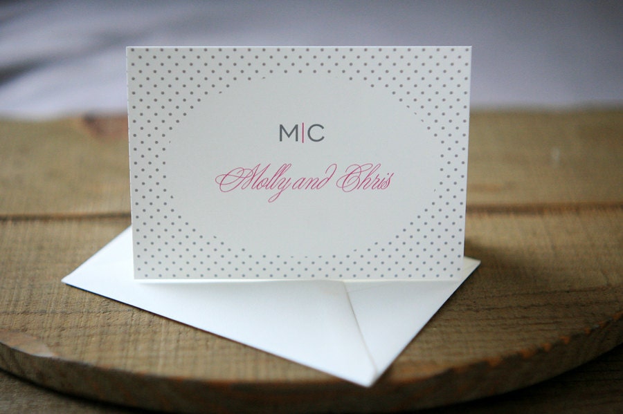 Wedding Thank You Notes - Swiss Miss Personal Stationery