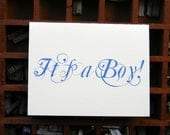 It's a Boy Notecard (set of 6 cards)